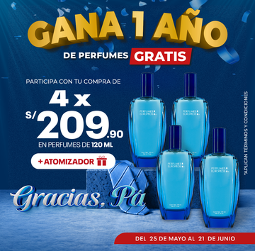 4x120 ml - Carlos + Atomizador de regalo (Sin perfume)